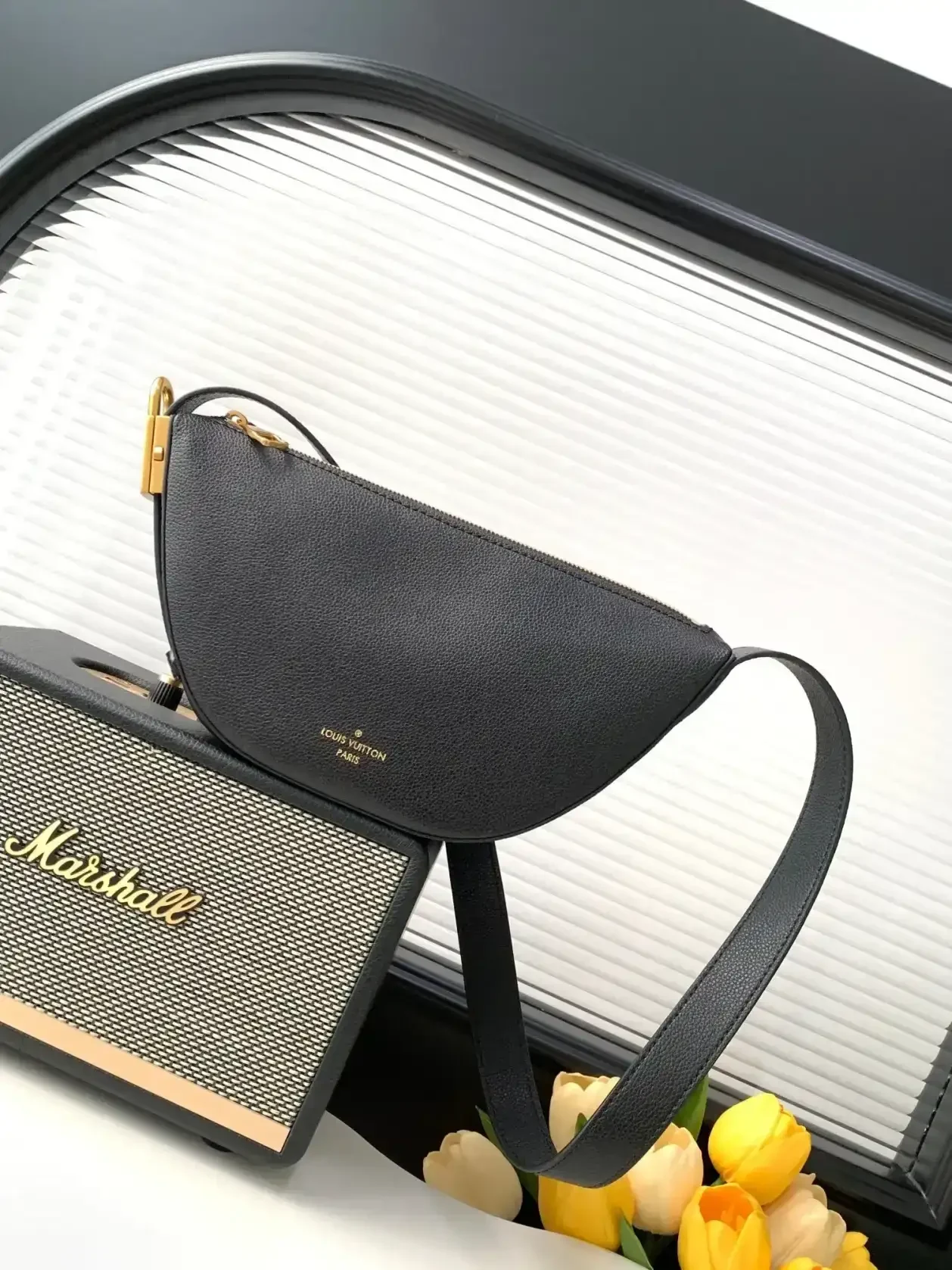 Louis Vuitton Suede Leather Hobo Bag product photo from LabelPicks