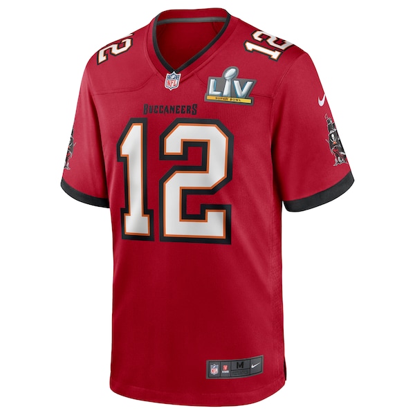 Tom Brady Tampa Bay Buccaneers Nike Super Bowl LV Bound Game Jersey - Red