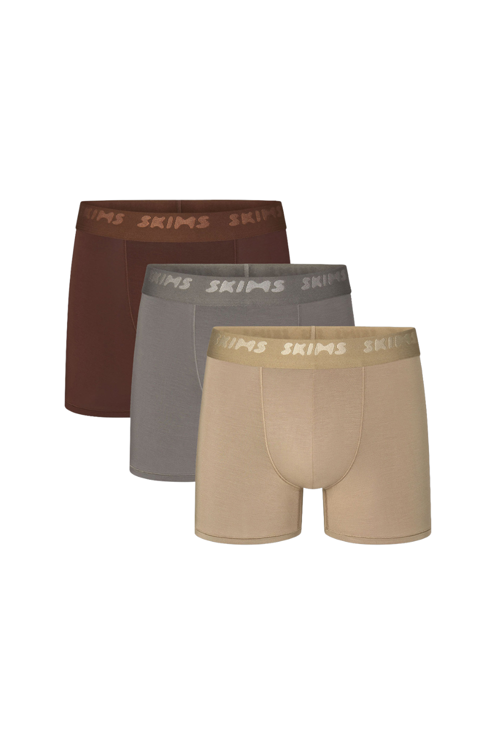 SKIMS 3 PACK BOXER BRIEF 3 INCH