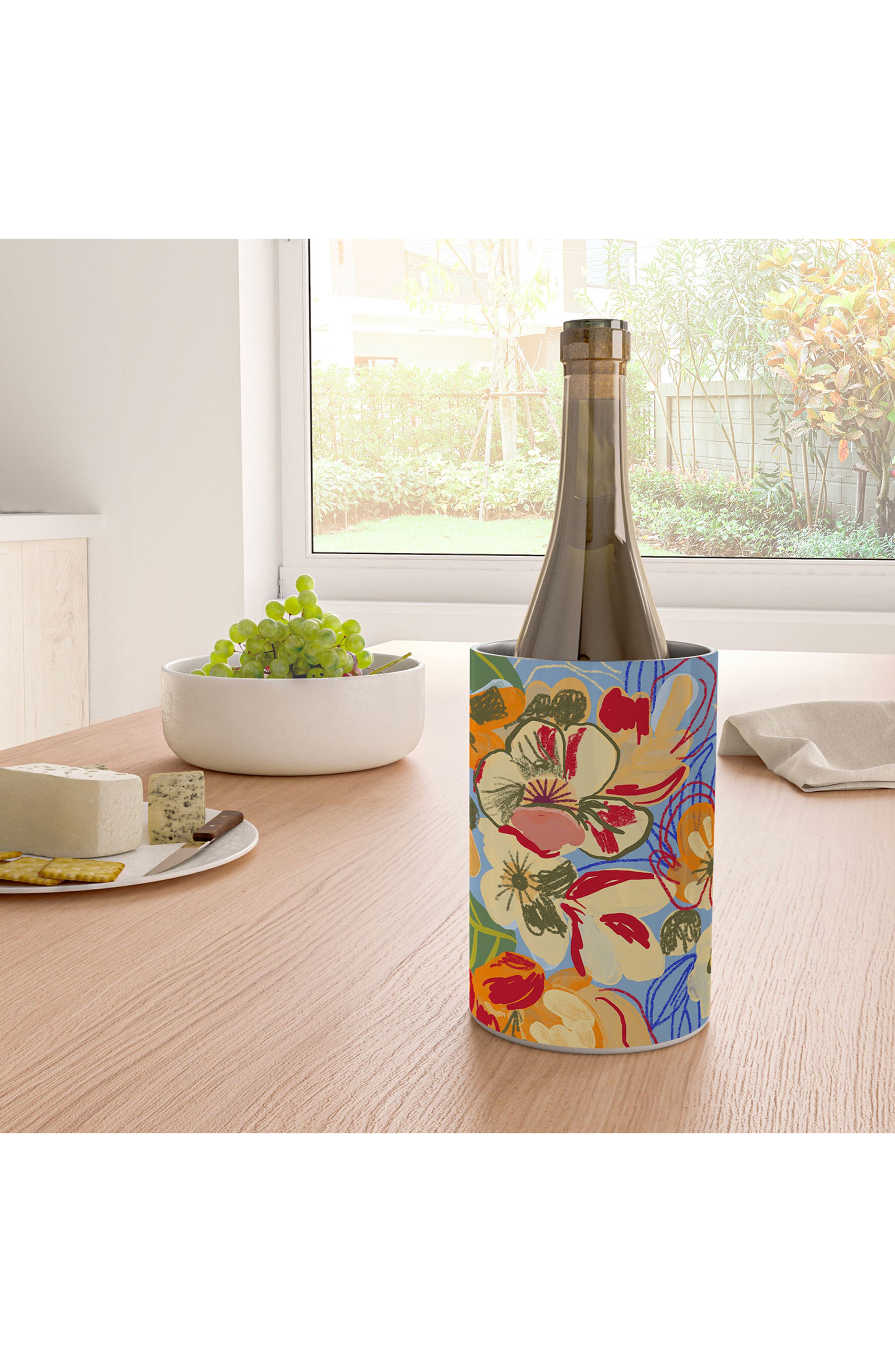 Deny Designs Morning Oasis Stainless Steel Wine Chiller