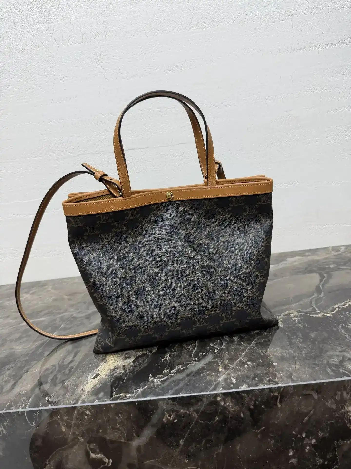 Celine Calfskin Triomphe Tote Bag product photo from LabelPicks