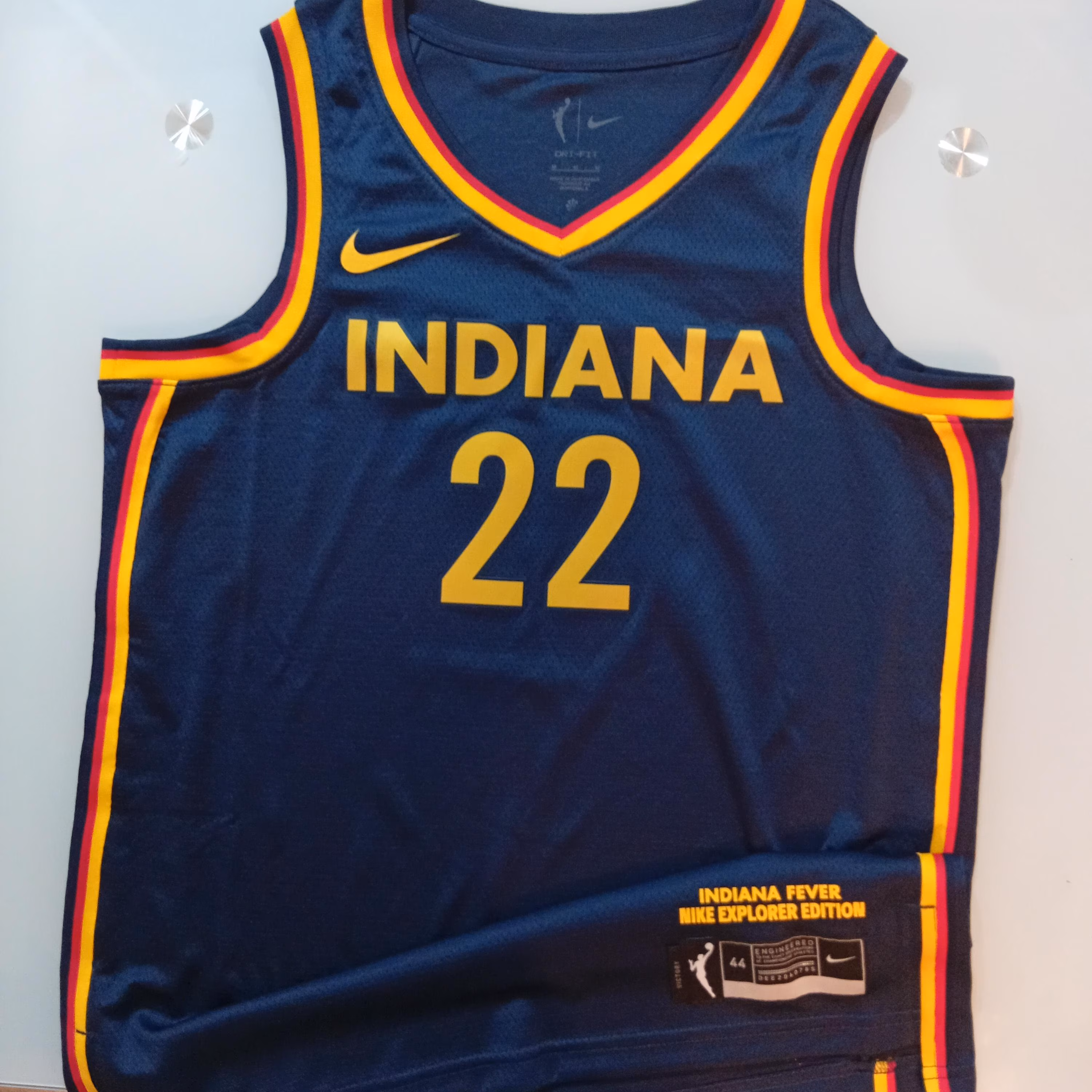 Caitlin Clark Signed WNBA Indiana Fever Jersey #22 With COA