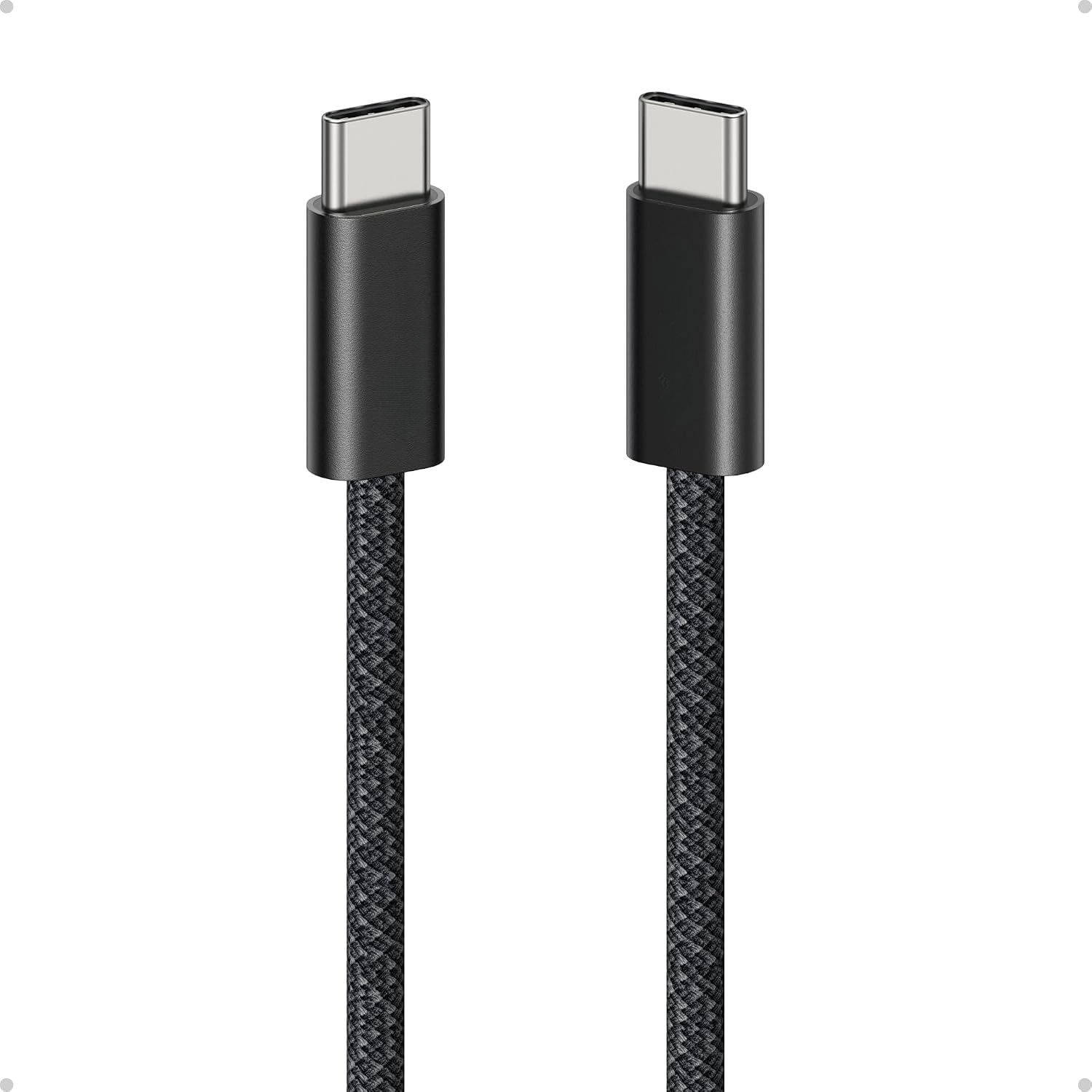 USB C to USB C Cable, 240W Fast Charging Cable (6 ft, Blue) (2.4m, Blue)