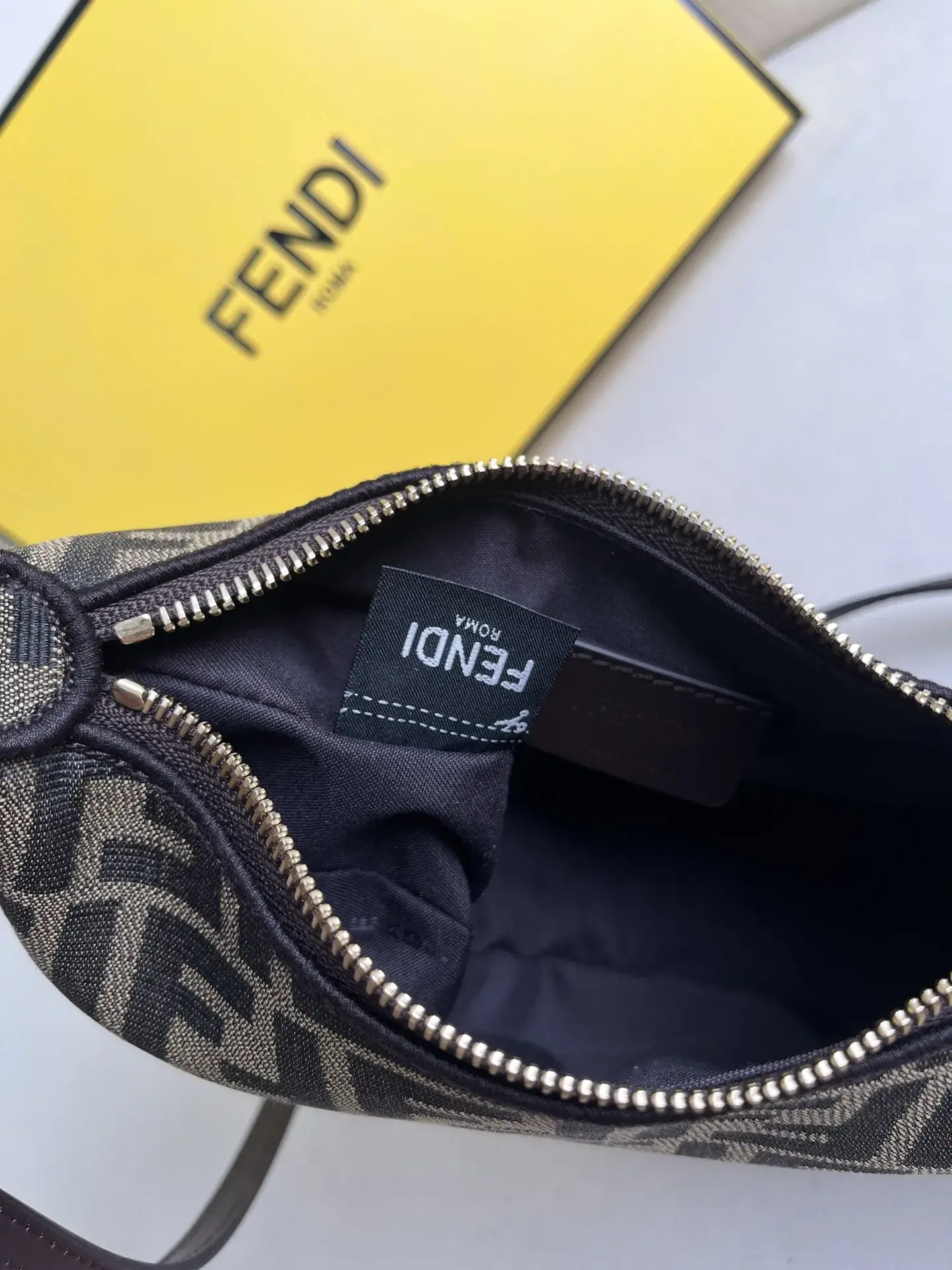 Fendi Monogram Canvas Hobo Bag product photo from LabelPicks