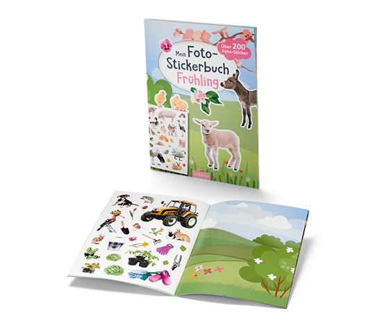 Buch »Mein Foto-Stickerbuch – Frühling«