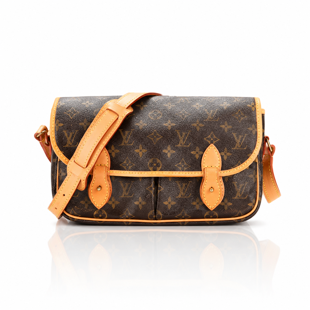 Bolsa Feminina Monogram Hudson PM em Canvas Marrom Modelo: M42247
