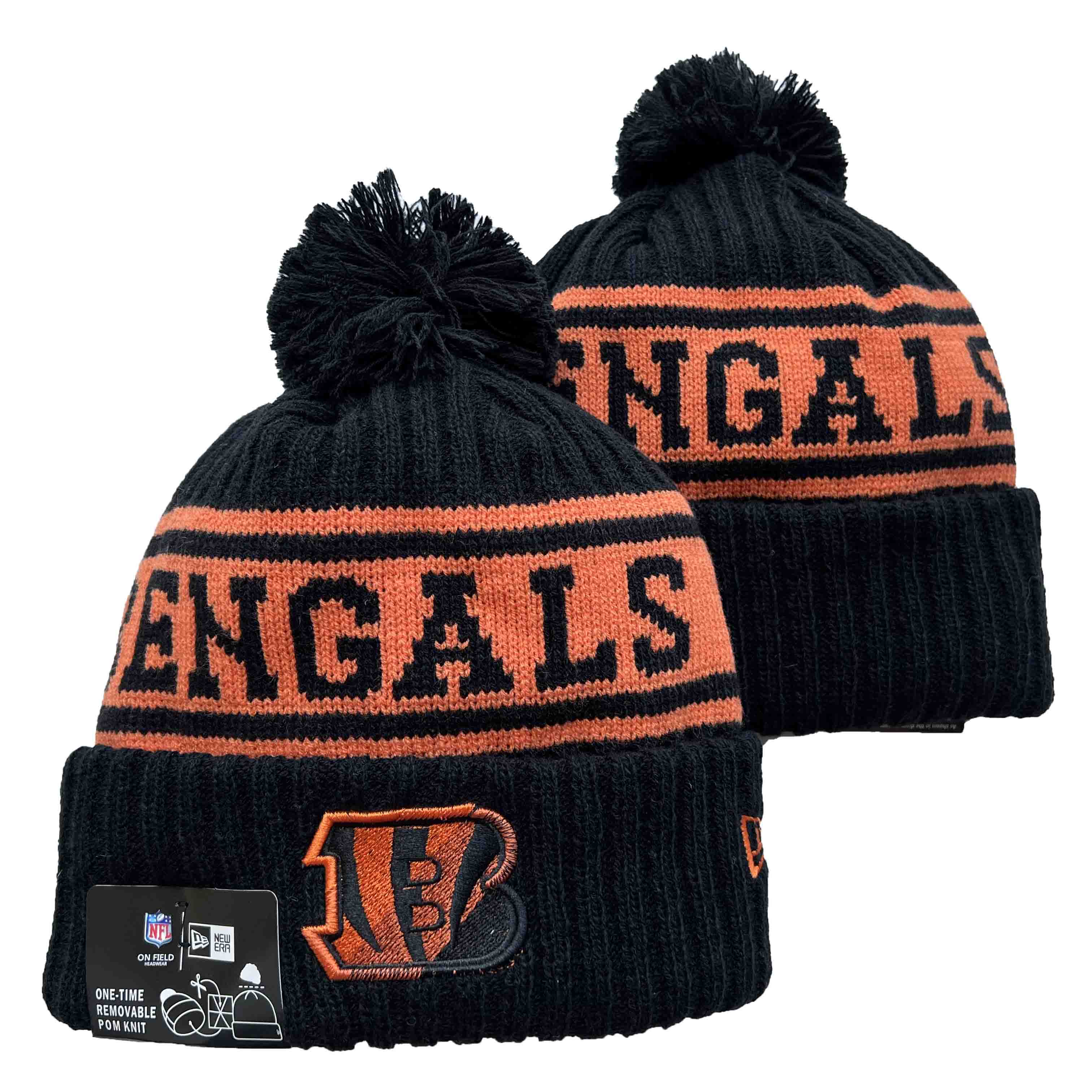 CINCINNATI BENGALS KNIT HAT