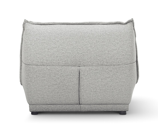 DOMO collection Loungsessel »Lugo«, grau