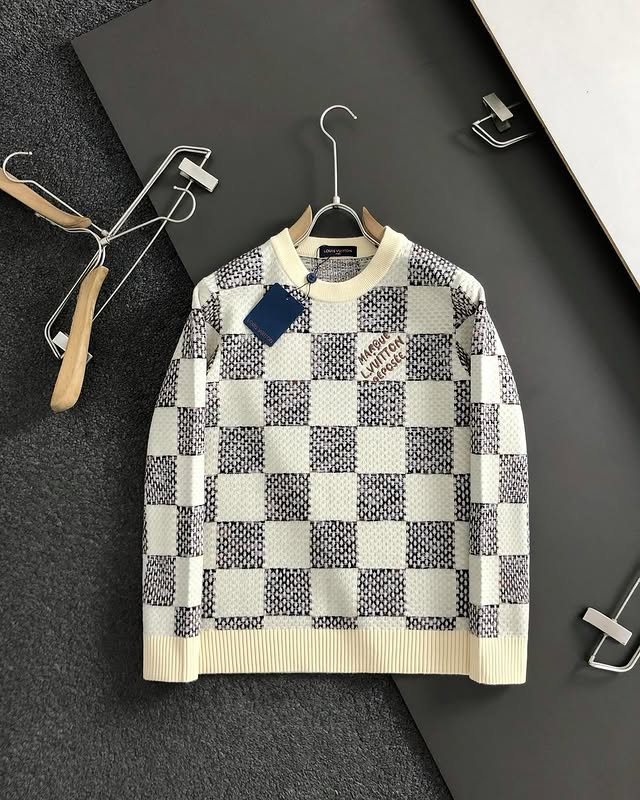 New plaid sweater
