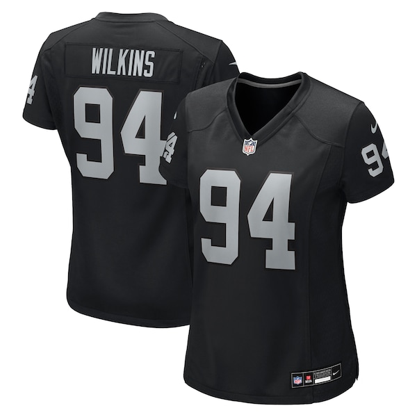 Christian Wilkins Las Vegas Raiders Nike Women's Team Game Jersey - Black