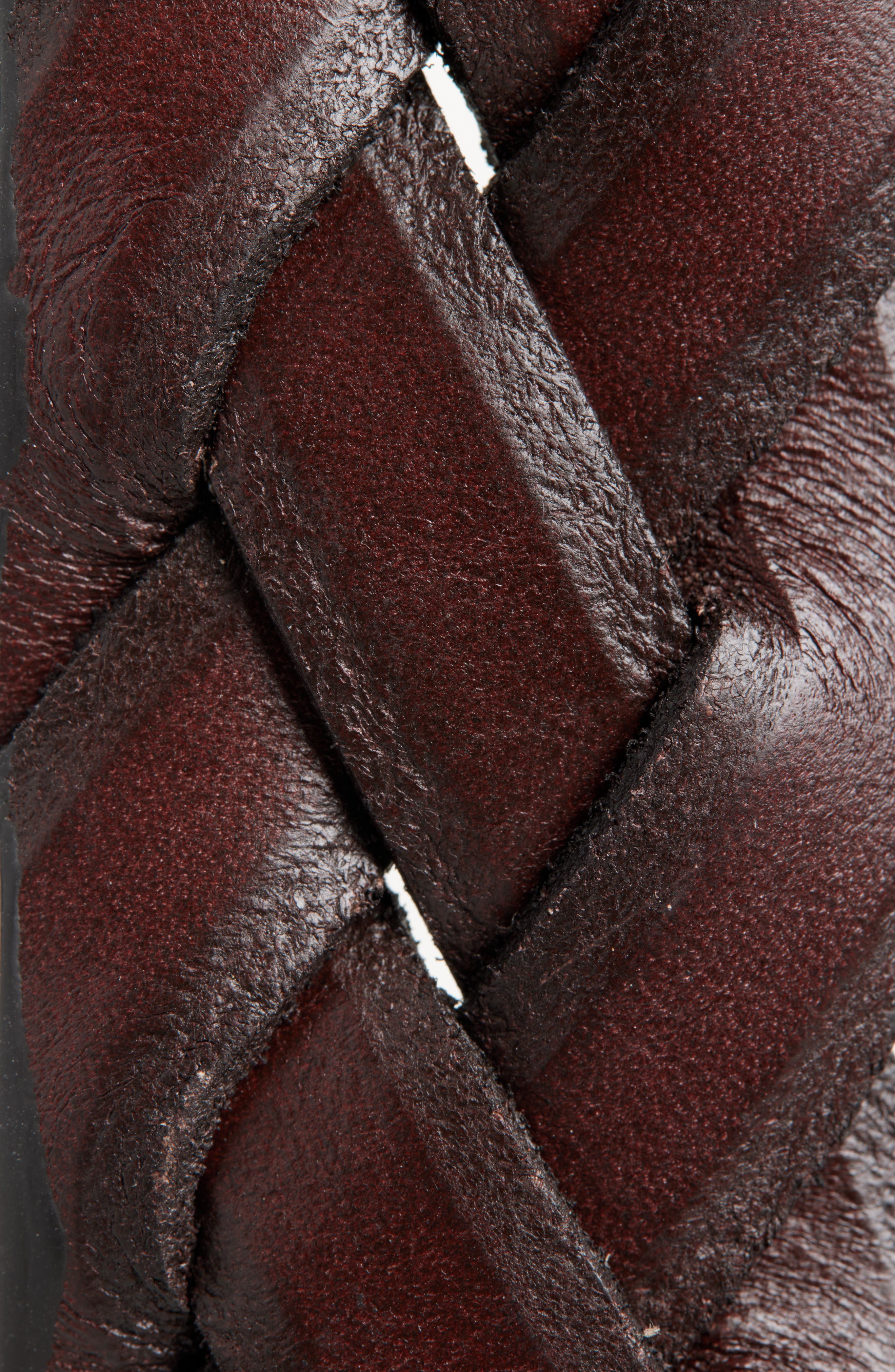 Johnston & Murphy Braided Leather Belt