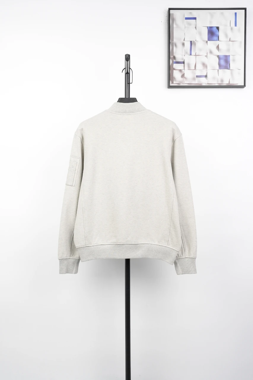 Ralph Lauren Off White Pony Embroidered Baseball Jacket product photo from LabelPicks