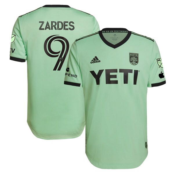 Gyasi Zardes Austin FC adidas 2024 The Sentimiento Kit Authentic Player Jersey - Mint