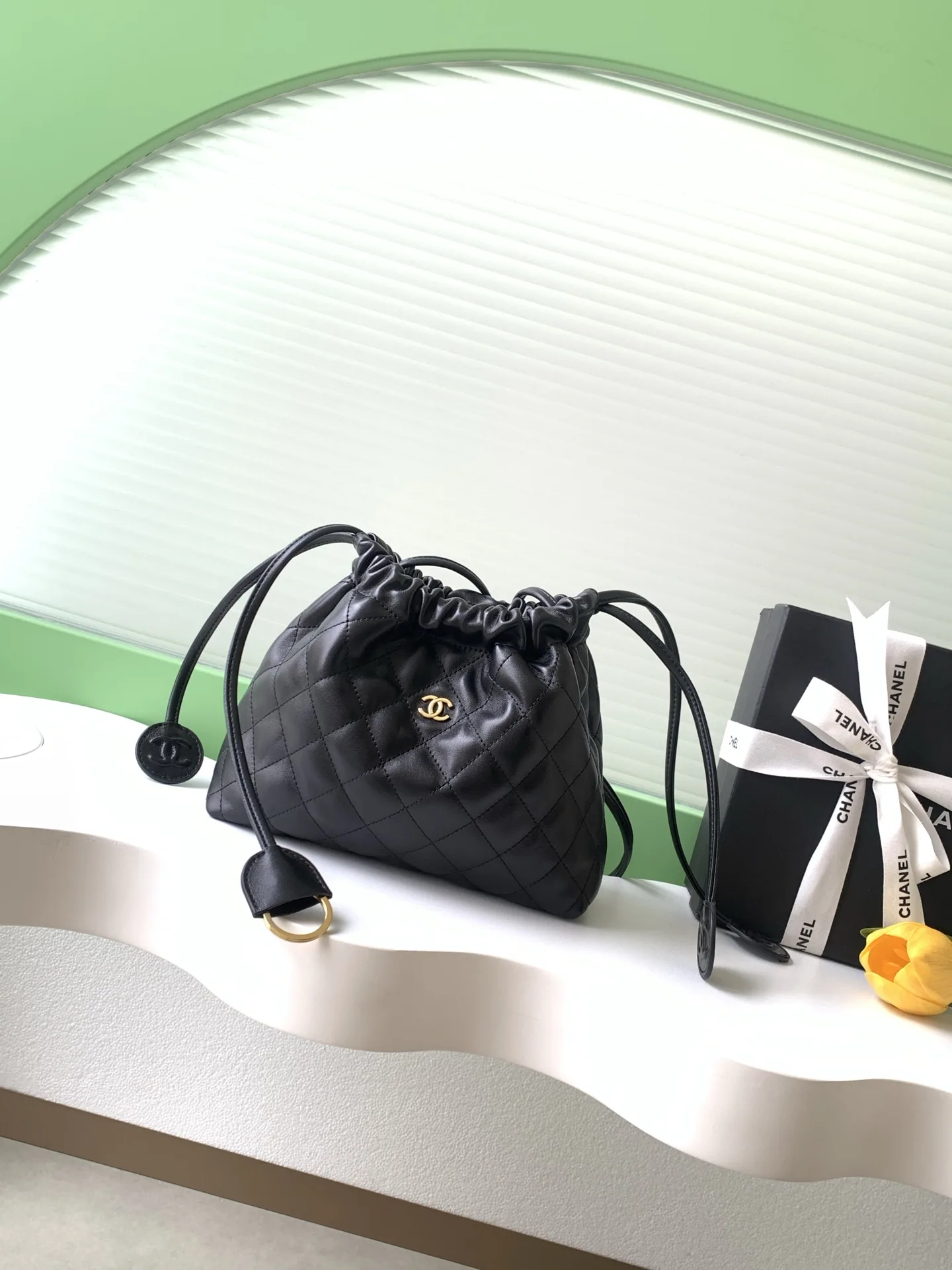 Chanel Quilted Leather Bucket Bag product photo from LabelPicks