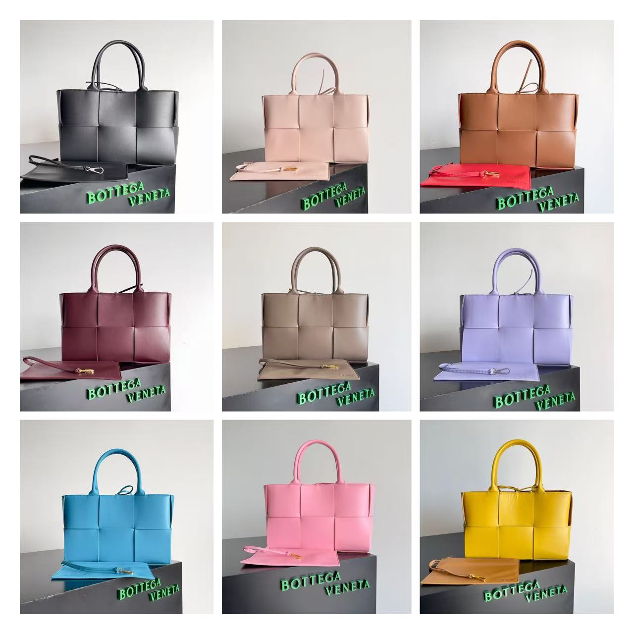 Bottega Veneta ARCO/Cowhide Leather/30cm/20cm