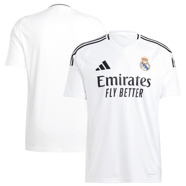 Los Merengues adidas 2024/25 Home Replica Jersey - White