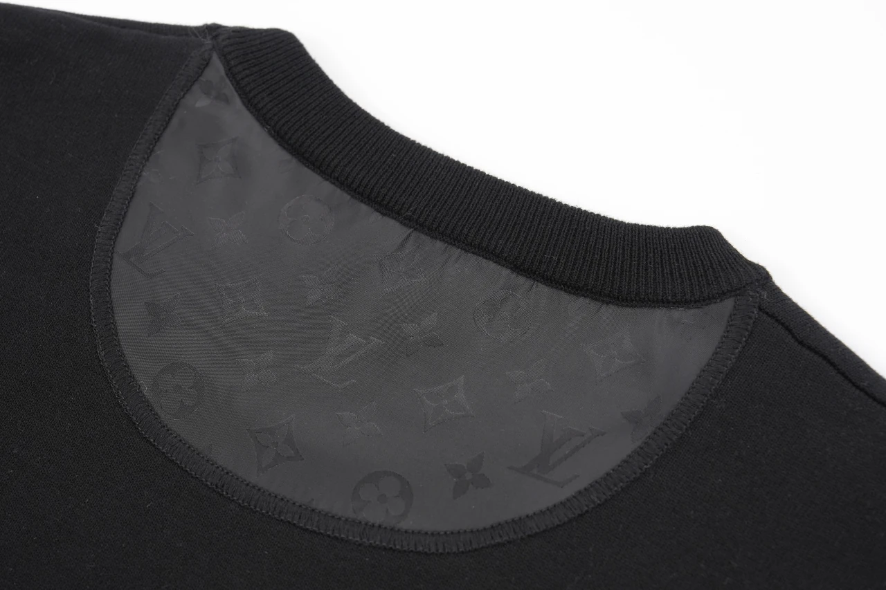 Louis Vuitton Black Pocket Print Knit T-Shirt product photo from LabelPicks