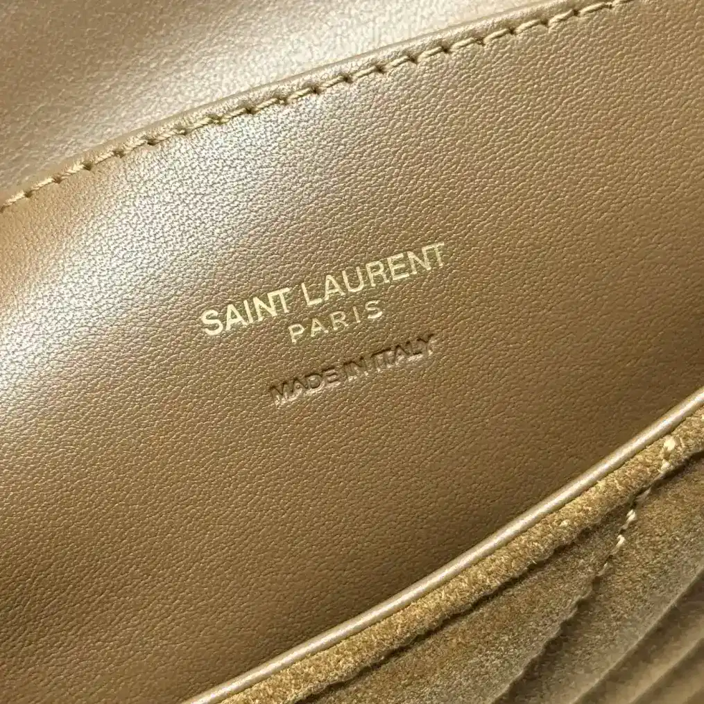 Saint Laurent Brown College Shoulder Bag product photo from LabelPicks