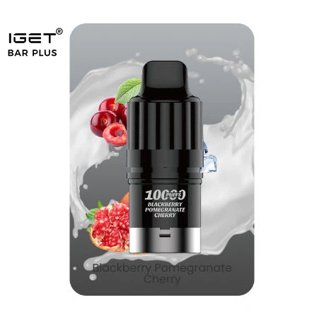IGET BAR PLUS S3 POD 10000 Puffs - Blackberry Pomegranate Cherry
