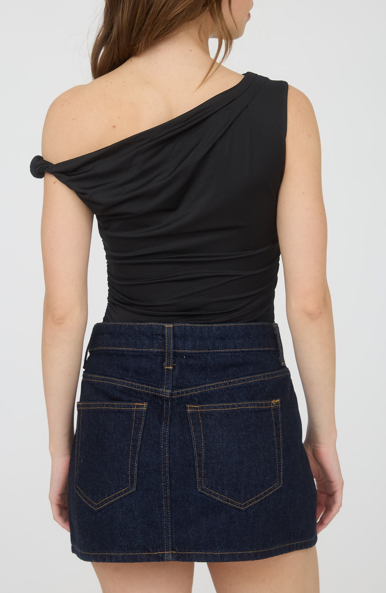 Blu Pepper One-Shoulder Top