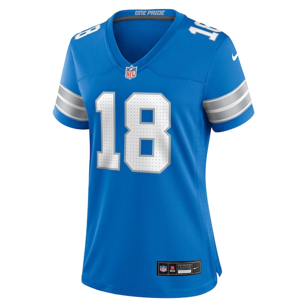 Isaac TeSlaa Detroit Lions Nike Women's Game Player Jersey - Blue