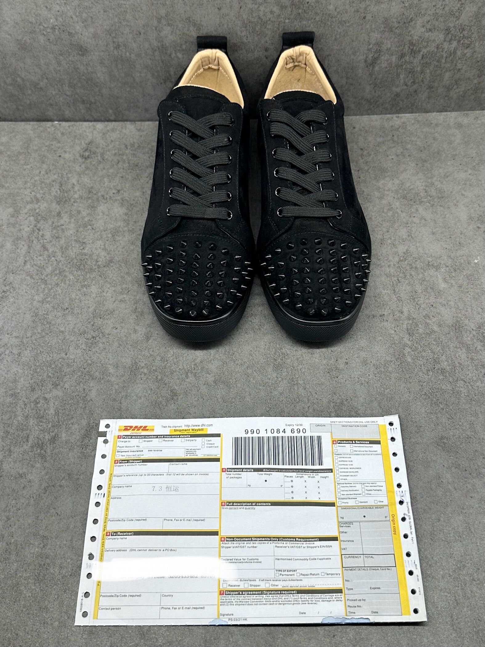 CHRISTIAN LOUBOUTIN LOUIS JUNIOR SPIKES