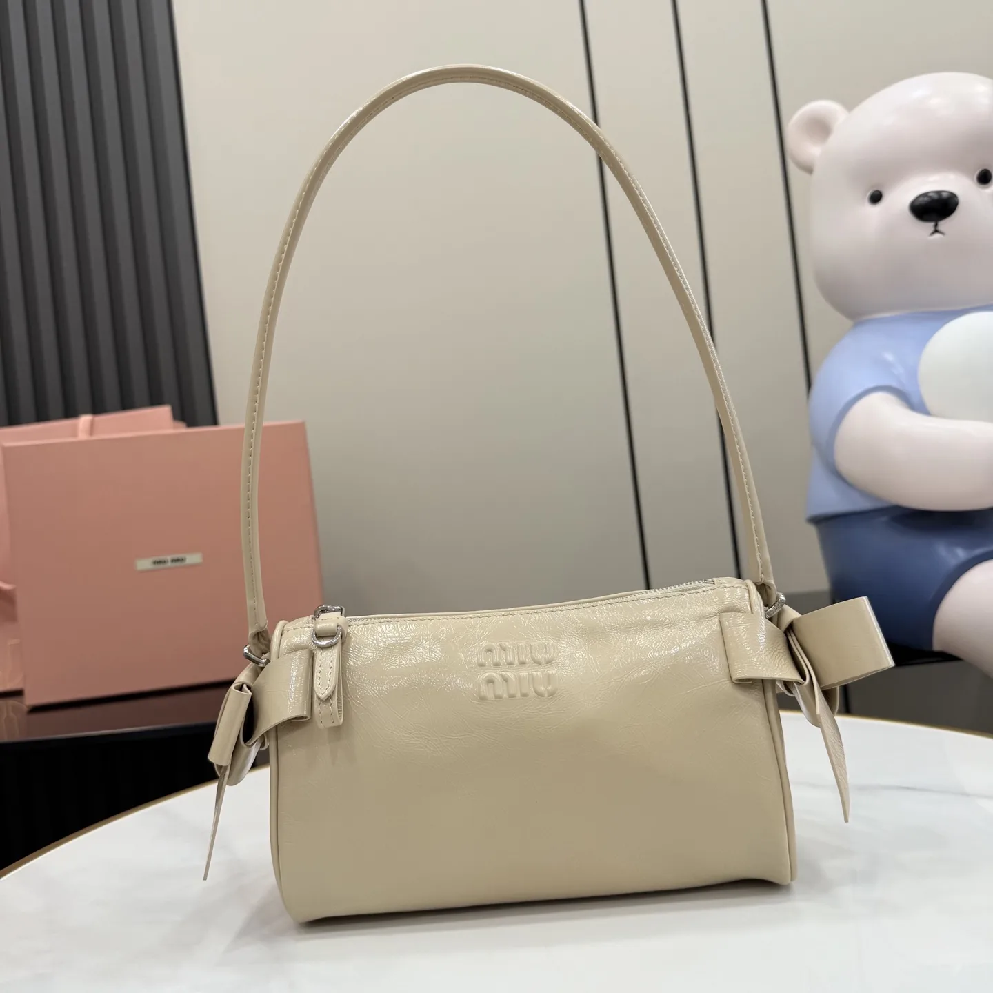 Miu Miu Beige Top Handle Bag product photo from LabelPicks