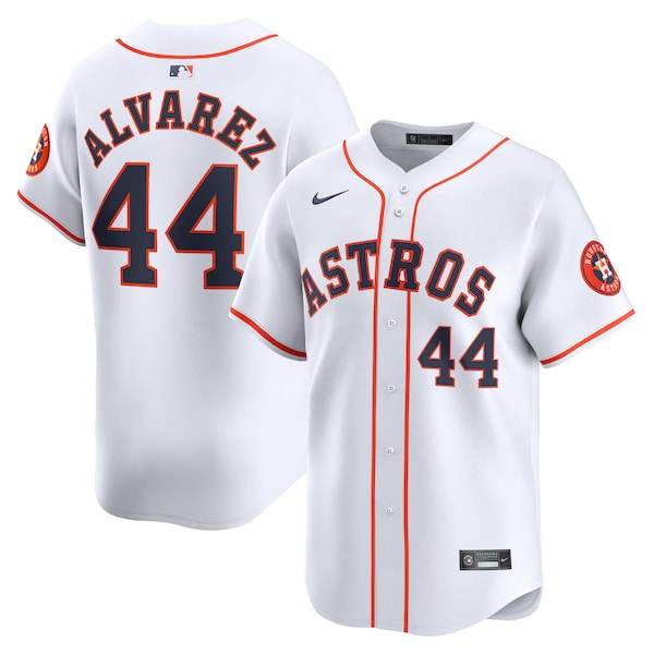 Yordan Alvarez Houston Astros Nike Home Limited Player Jersey - White/Gray