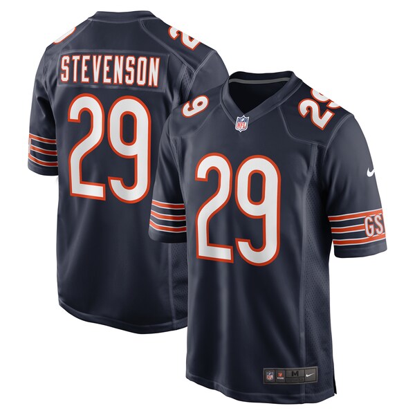 Tyrique Stevenson Chicago Bears Nike  Game Jersey -  Navy