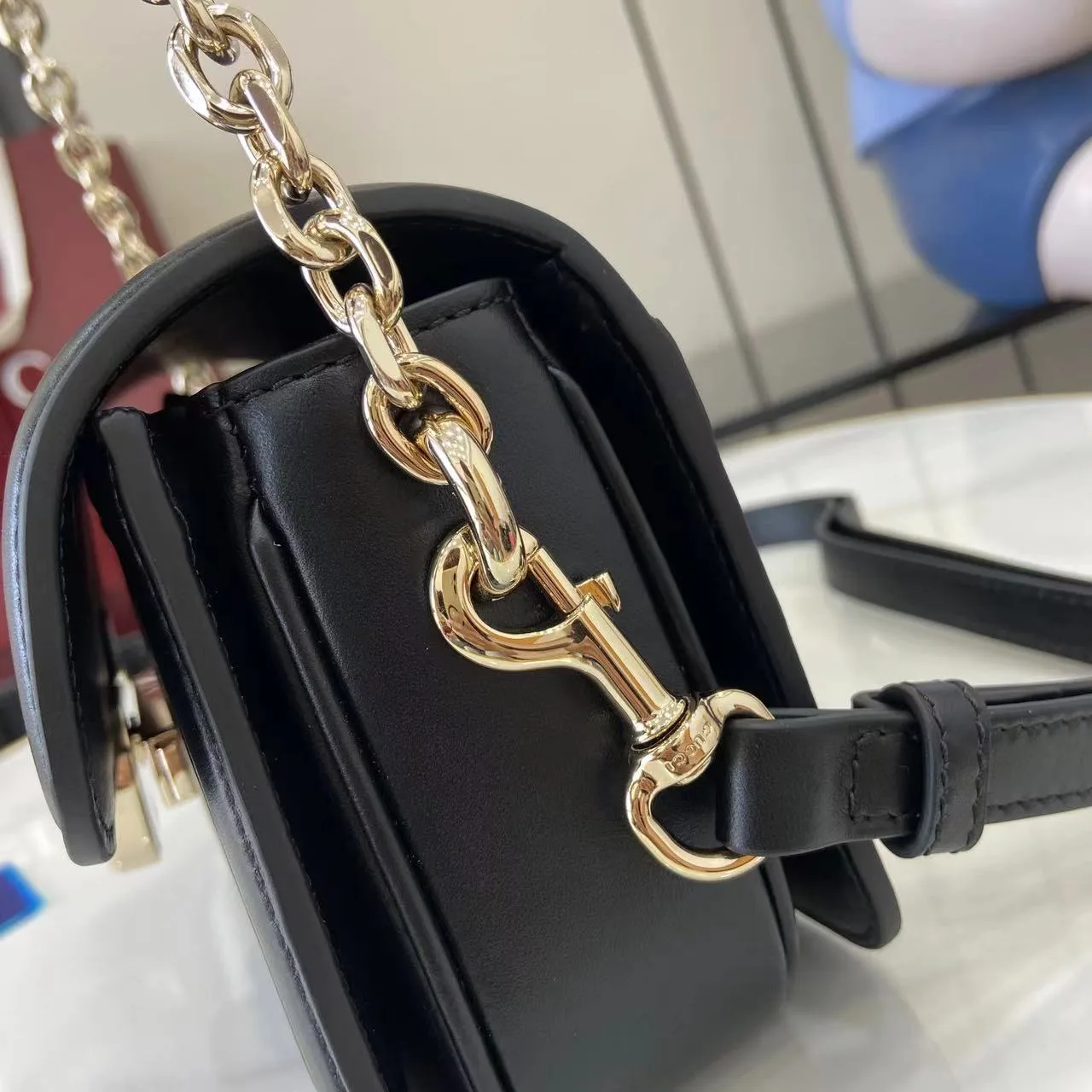 Gucci Smooth Leather Crossbody Bag product photo from LabelPicks
