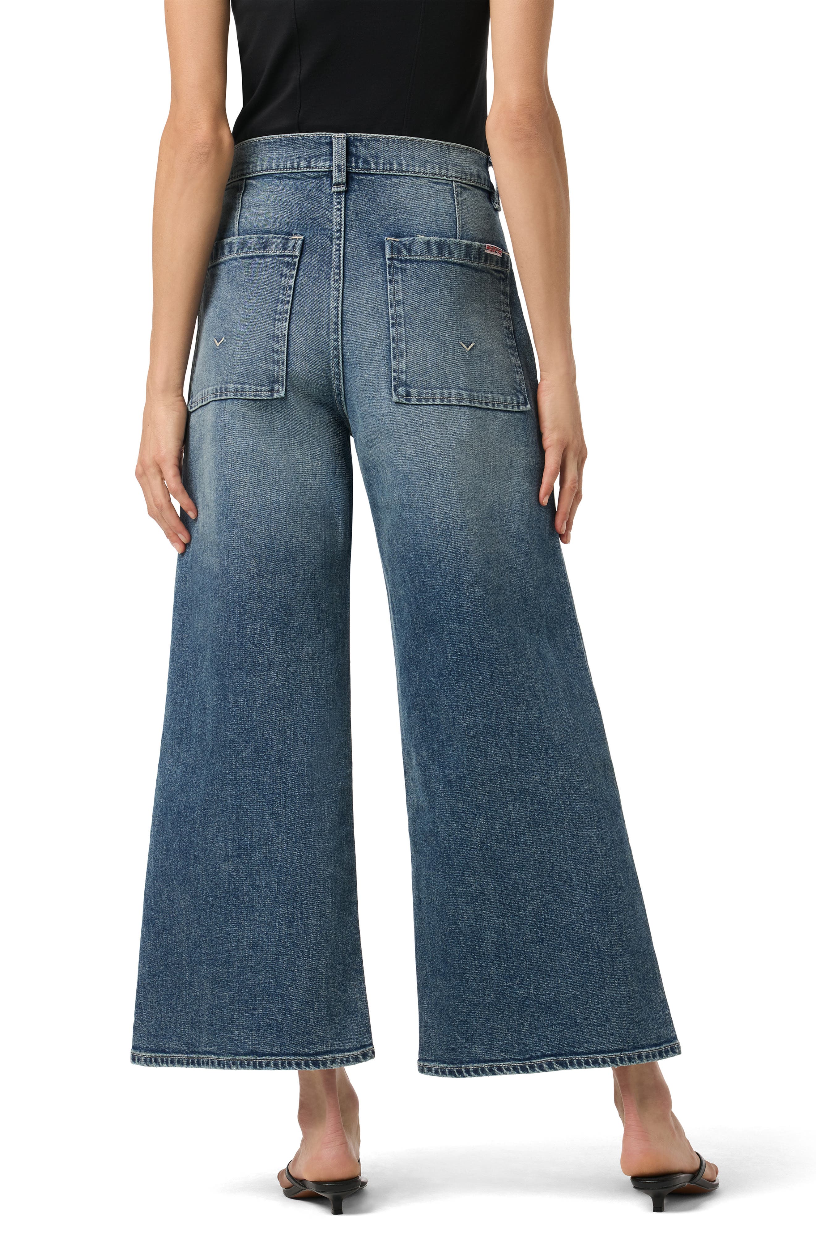 Hudson Jeans Jolene High Waist Wide Leg Jeans