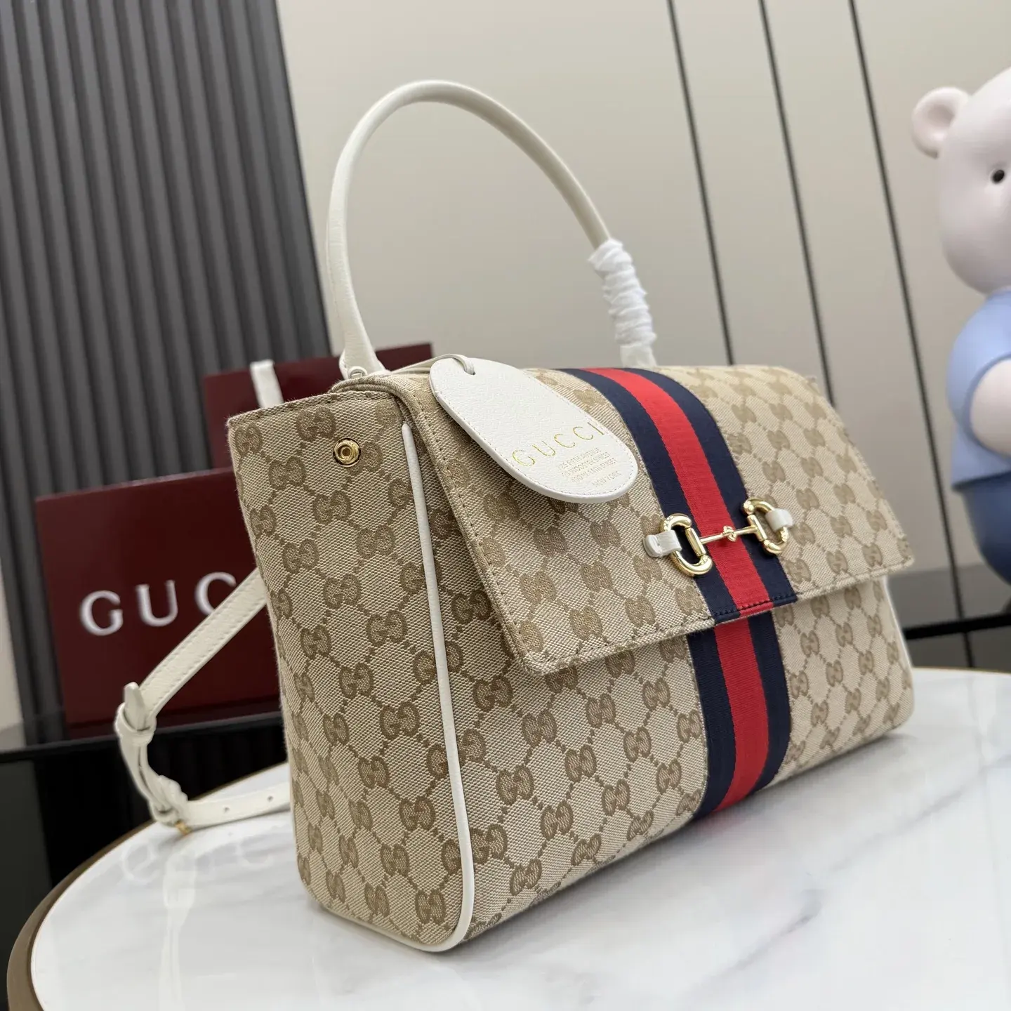 Gucci White Top Handle Bag product photo from LabelPicks