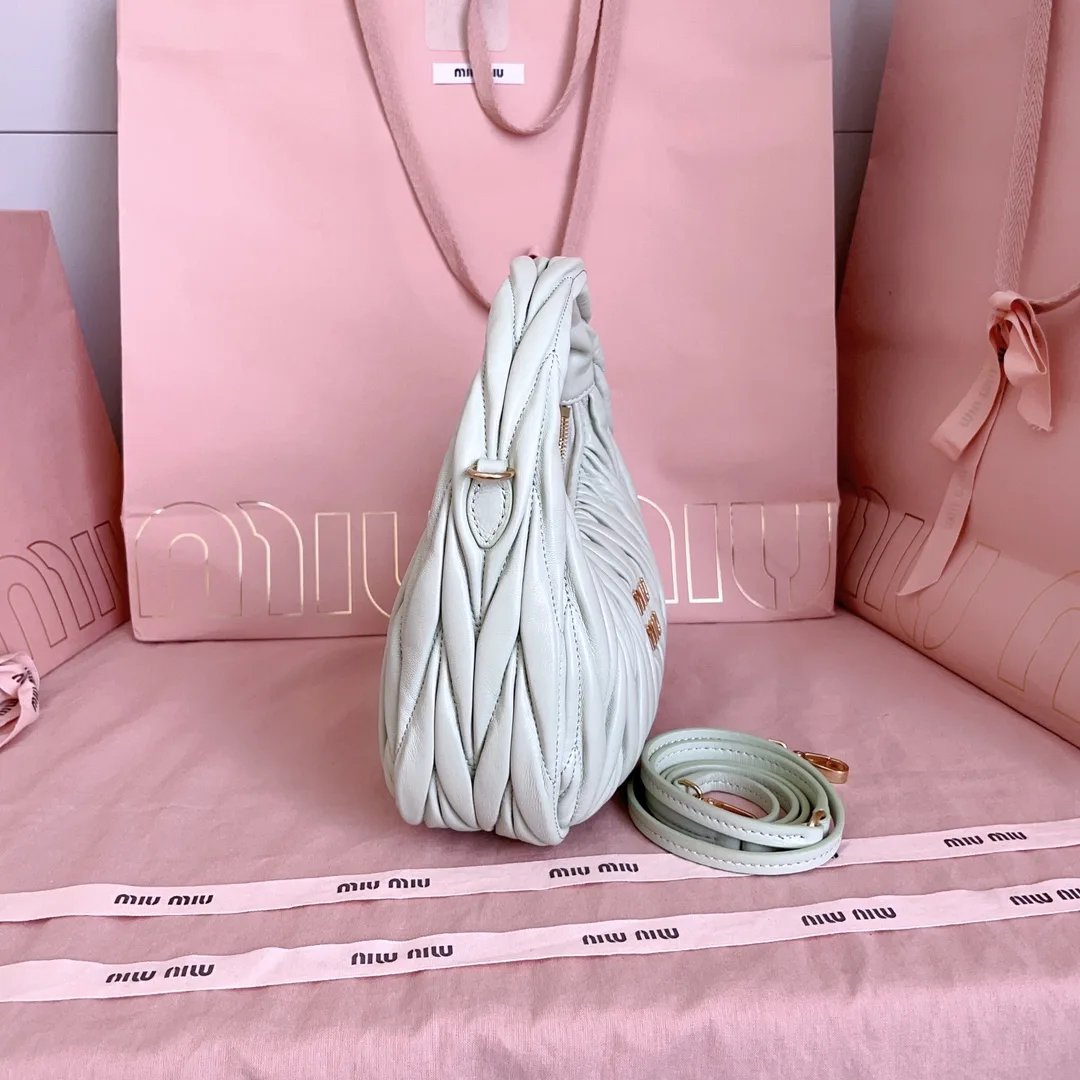 Miu Miu Matelasse Lambskin Shoulder Bag product photo from LabelPicks