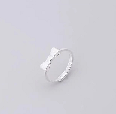 Bowknot Ring Women's Fashion Personality Niche Design Opening