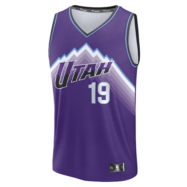 Ace Bailey Utah Jazz  Fast Break Replica Jersey - Purple - Icon Edition