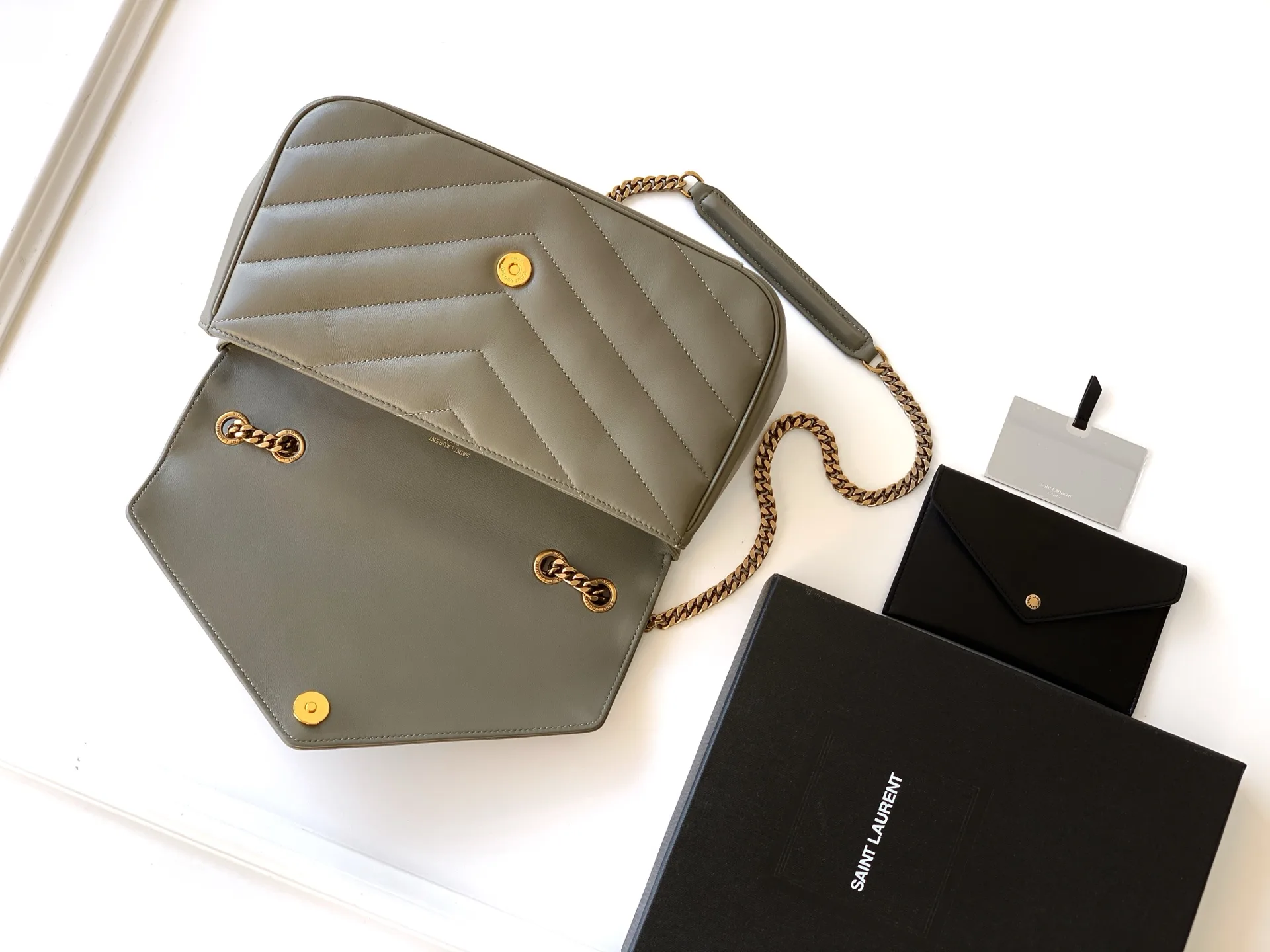 Saint Laurent Lambskin Loulou Shoulder Bag product photo from LabelPicks