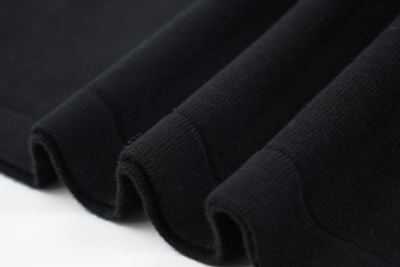 Louis Vuitton Black Pin Letter Embroidered Knit T-Shirt product photo from LabelPicks