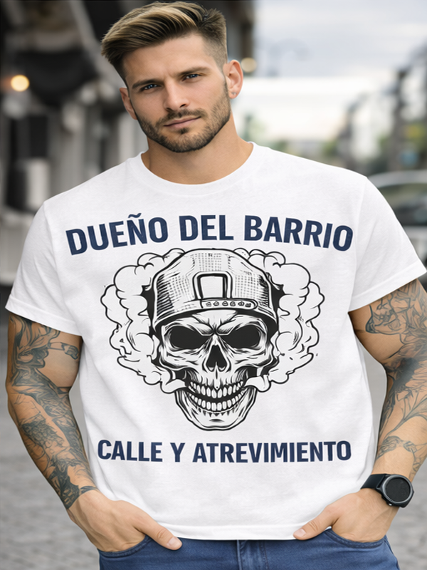 Remera Calavera Urbana con Gorra | Estilo Callejero Unisex