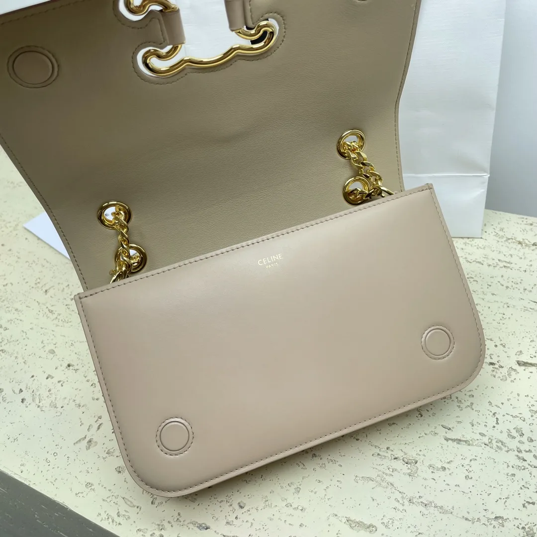 Celine Triomphe Lambskin Crossbody Bag product photo from LabelPicks