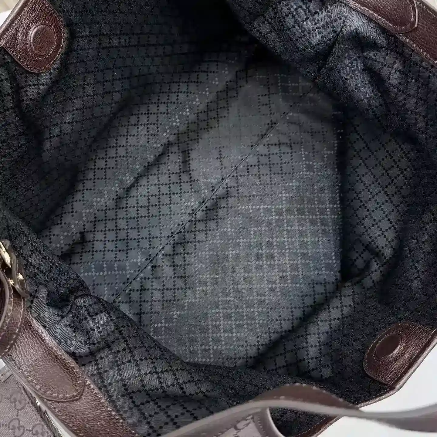 Gucci Brown GG Supreme Canvas Tote Bag product photo from LabelPicks