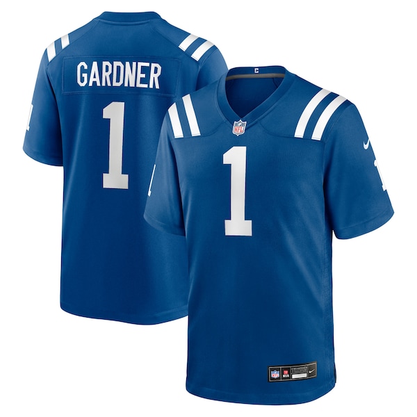 Ahmad Sauce Gardner Indianapolis Colts Nike Team  Game Jersey -  Royal/Heather Royal/White