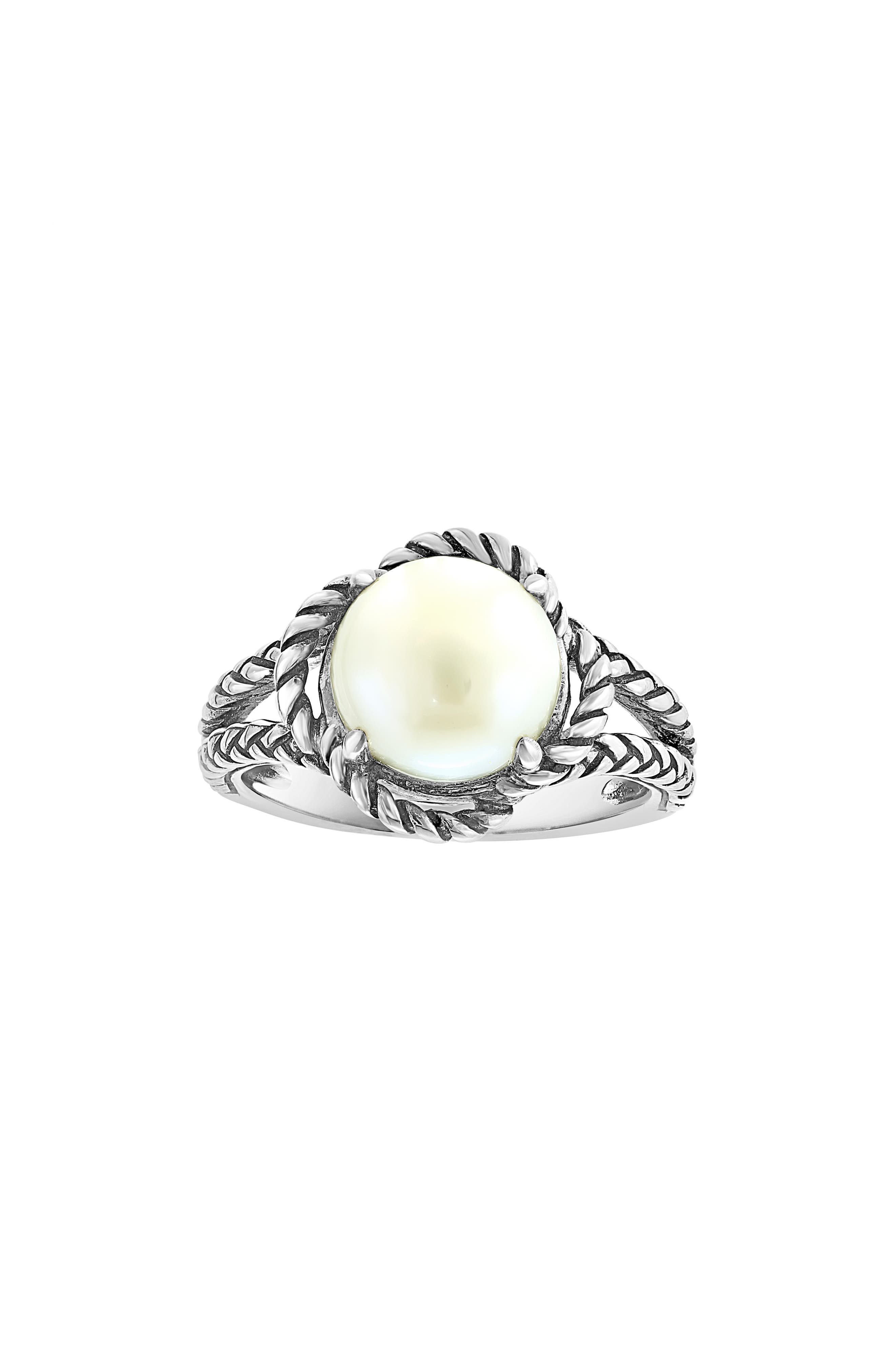 EFFY Sterling Silver Freshwater Pearl Ring