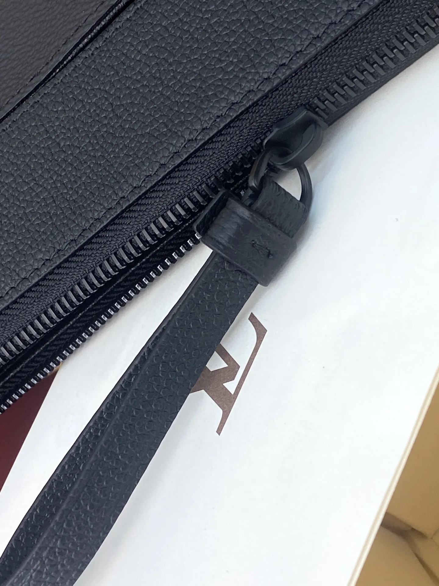 Louis Vuitton Black Pochette Canvas and Leather Clutch product photo from LabelPicks