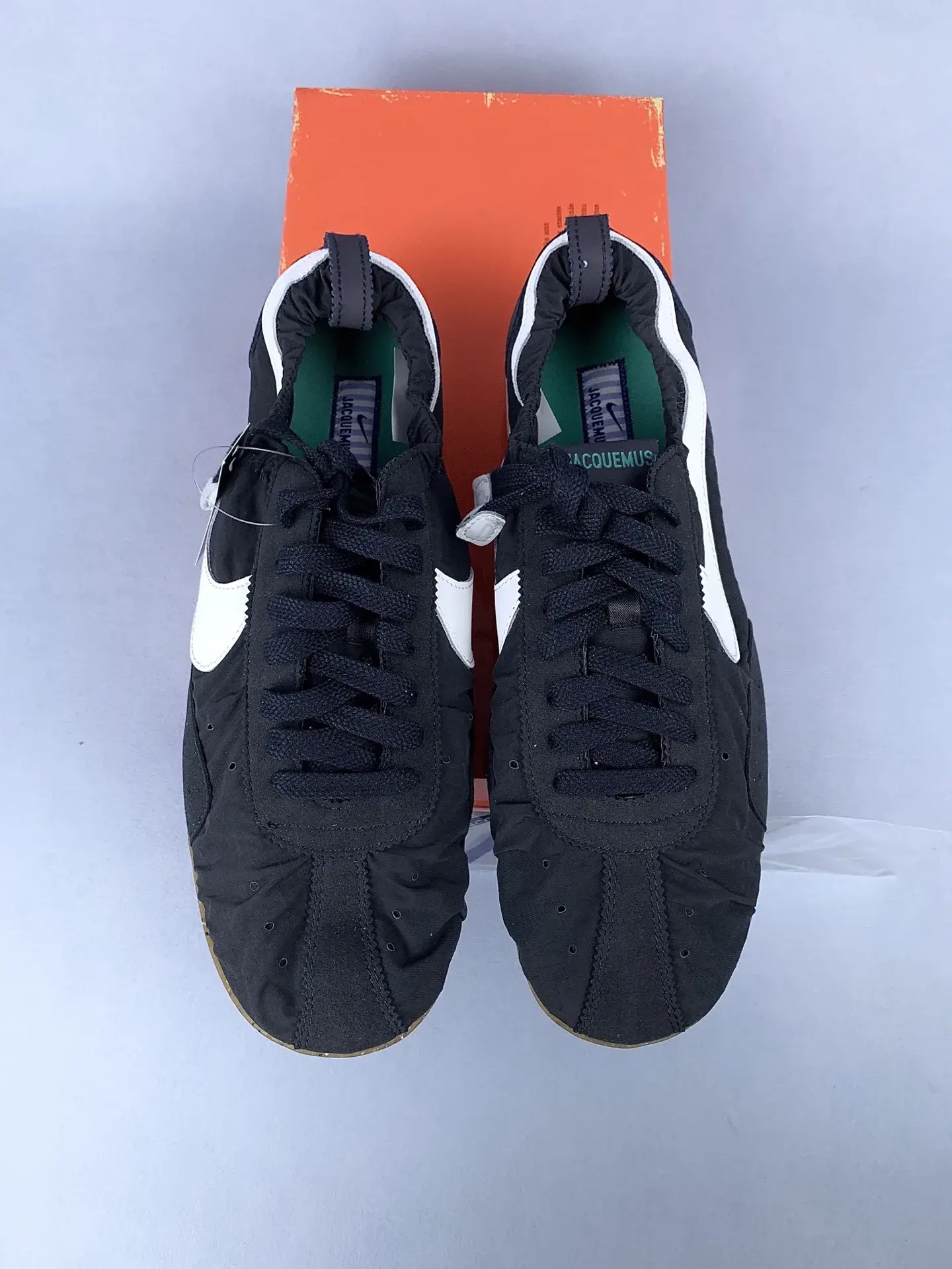 Nike Moon Shoe x Jacquemus 'Off Noir and Gum Light Brown' Shoes product photo from LabelPicks