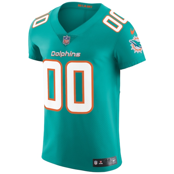 Miami Dolphins Nike Vapor Untouchable Elite Custom Jersey - Aqua