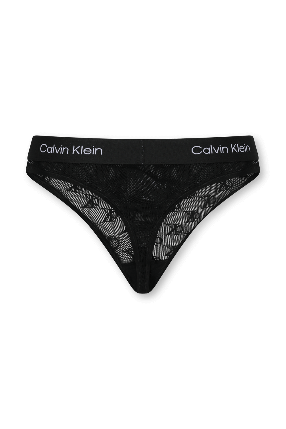 CALVIN KLEIN חזייה בסגנון תחרה עם הדפס