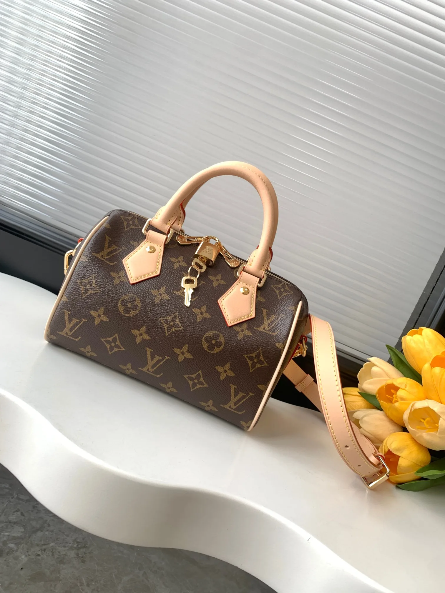 Louis Vuitton Speedy Calfskin Top Handle Bag product photo from LabelPicks