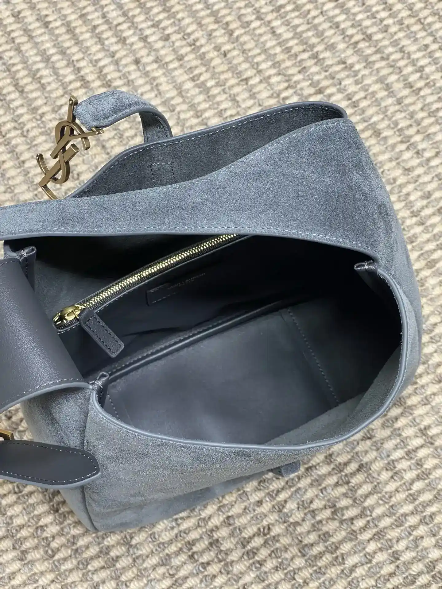 Saint Laurent Suede Leather Hobo Bag product photo from LabelPicks