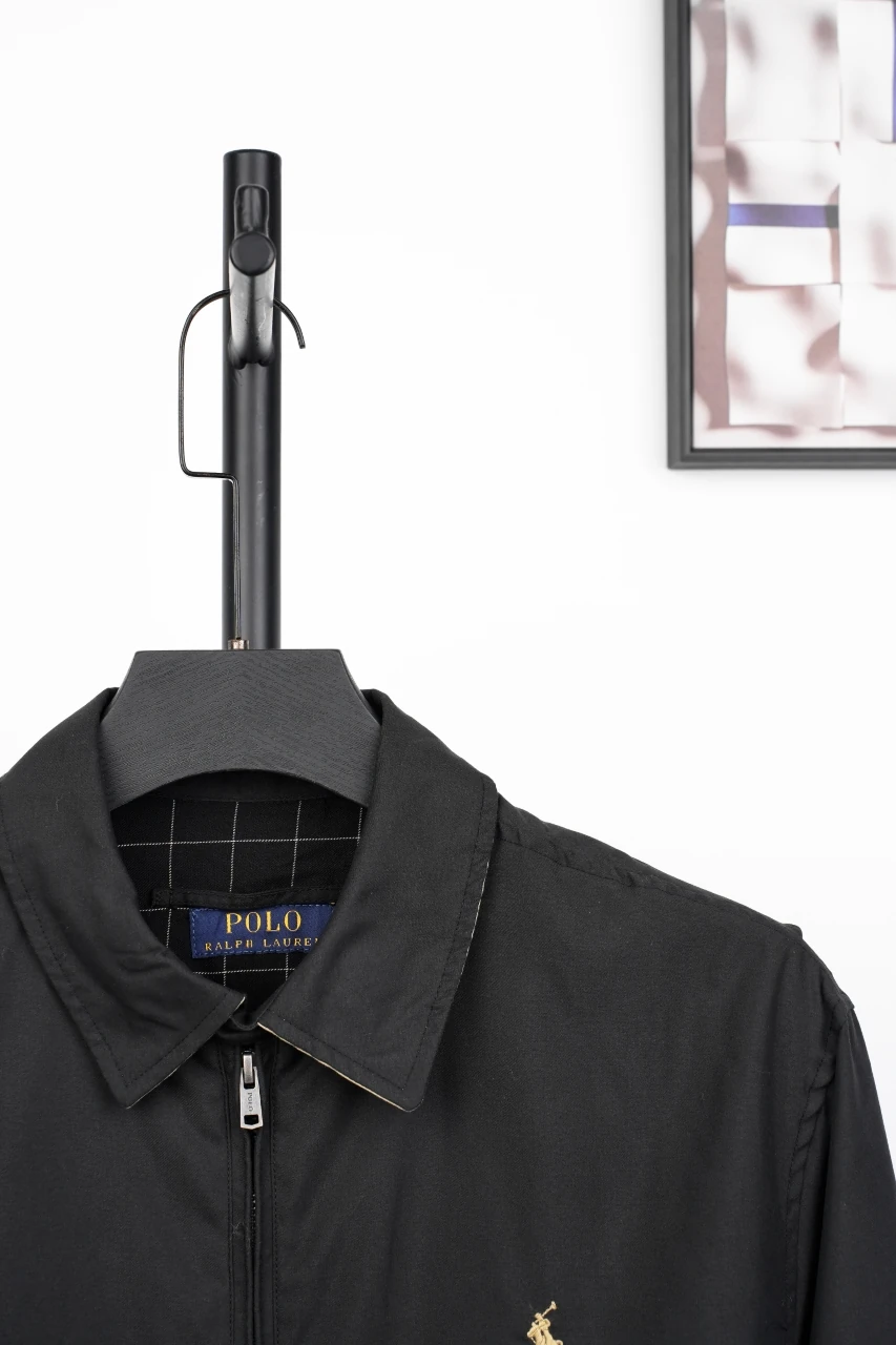 Ralph Lauren Black Pony Embroidered Harrington Jacket product photo from LabelPicks