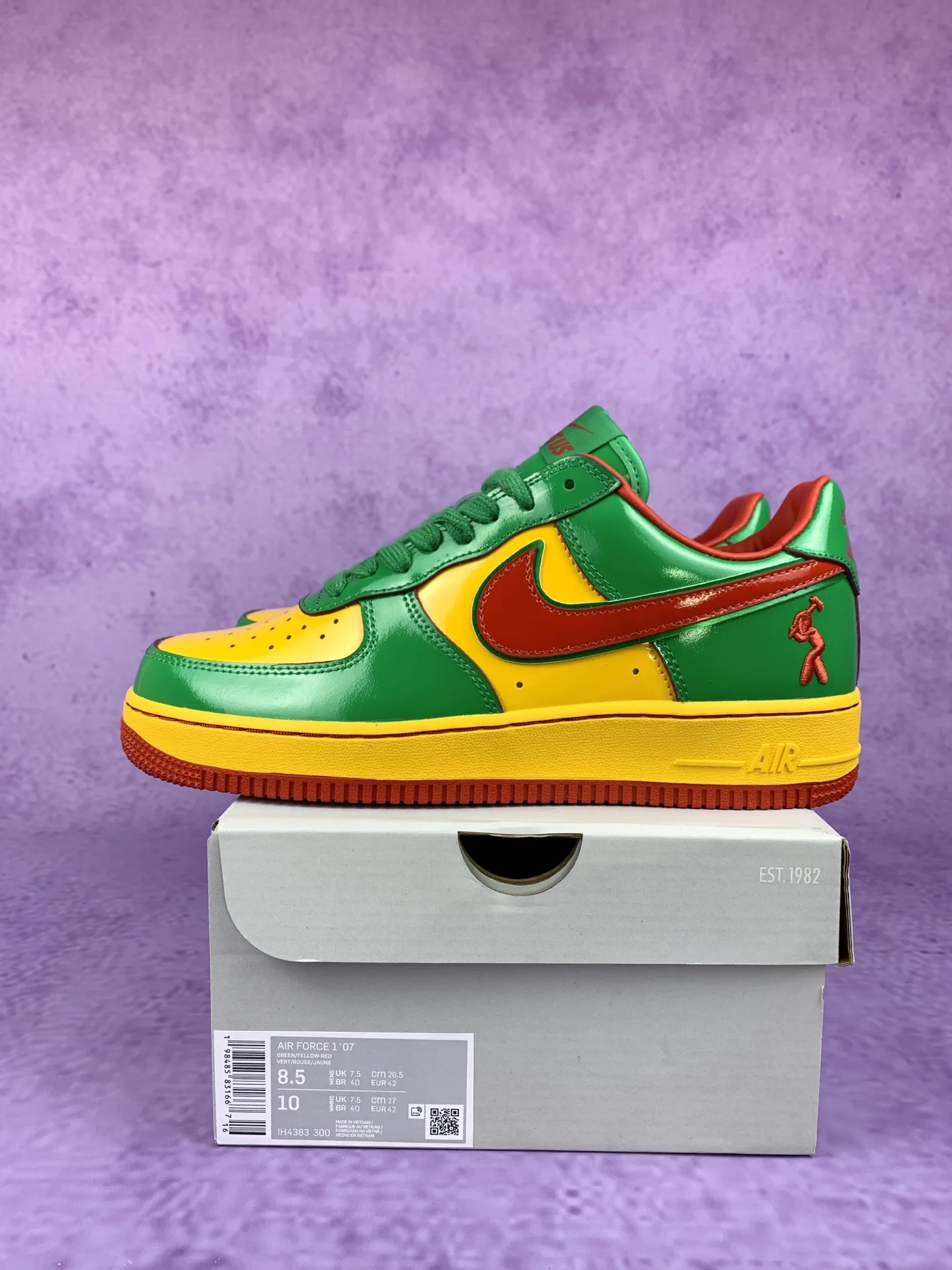 Lil Yachty x Nike Us Force 1 “Lucky Green” - Lucky Green/University Gold/Mystic Red product photo from LabelPicks